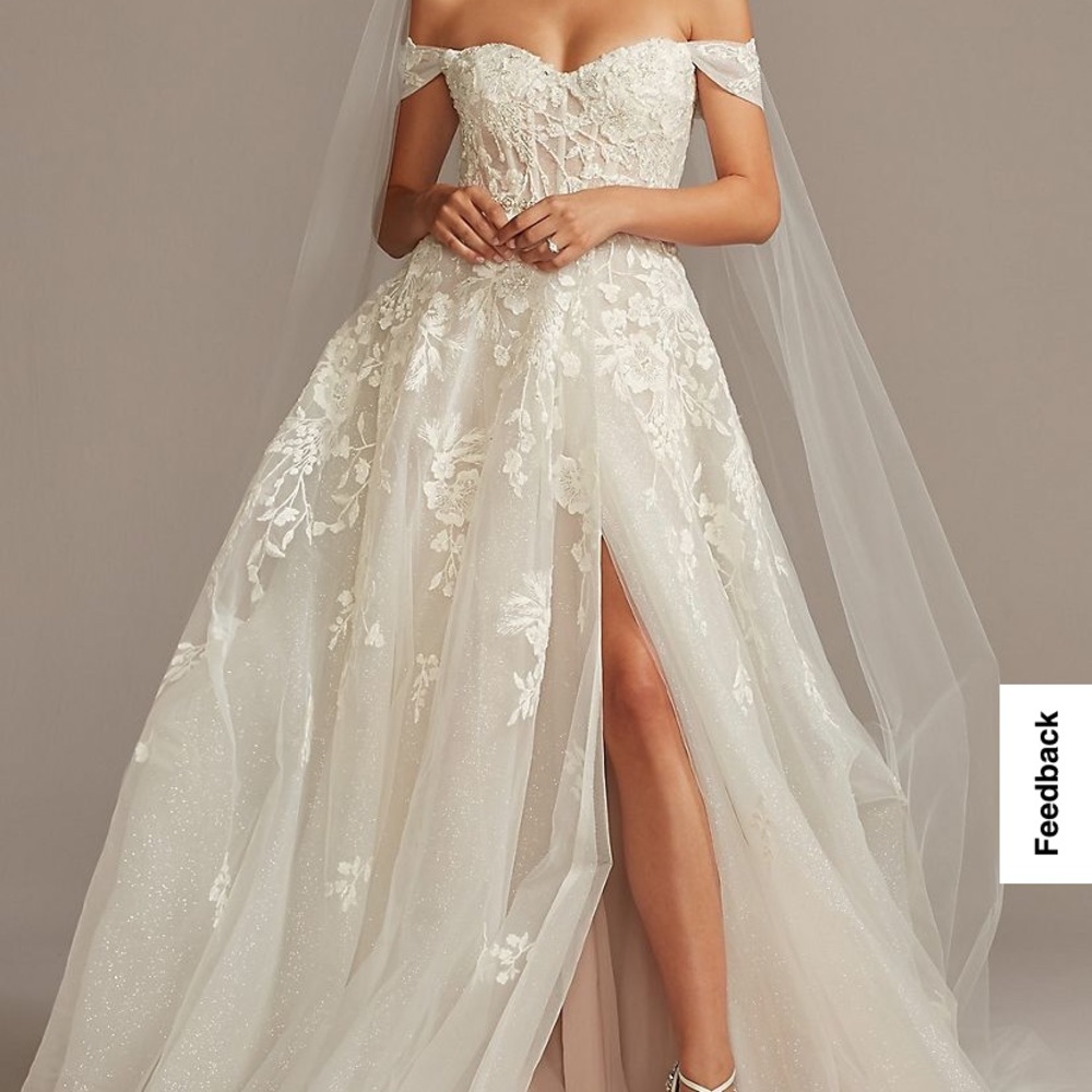 Galina Ivory Wedding dress Size 4